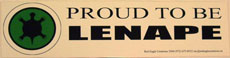 lenape bumper sticker thumbnail