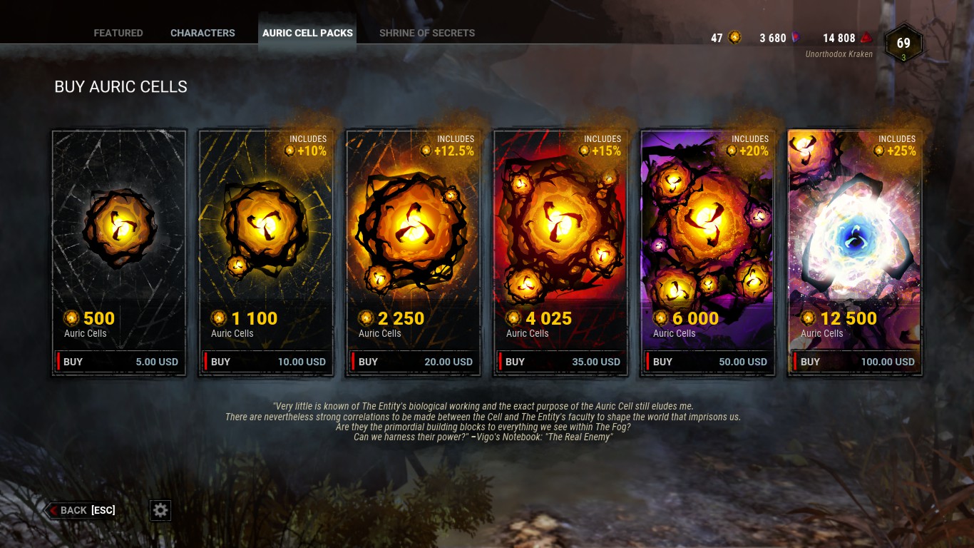 In game currency