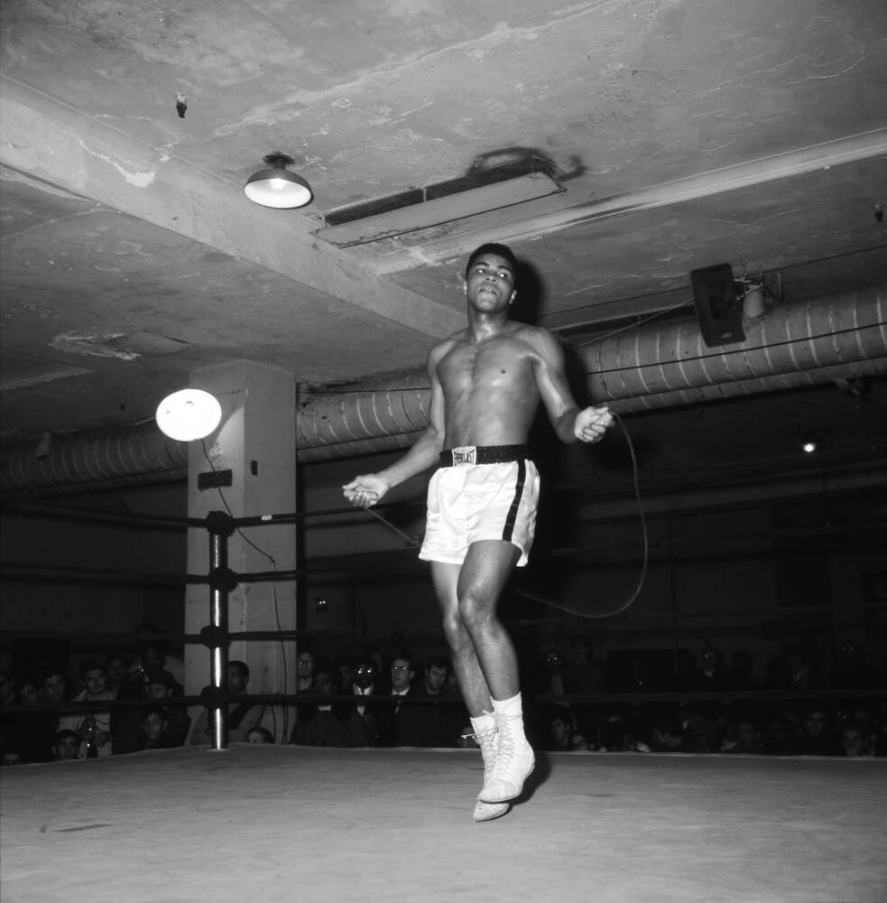 Muhammad Ali training