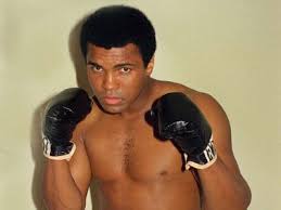 muhammad ali posing