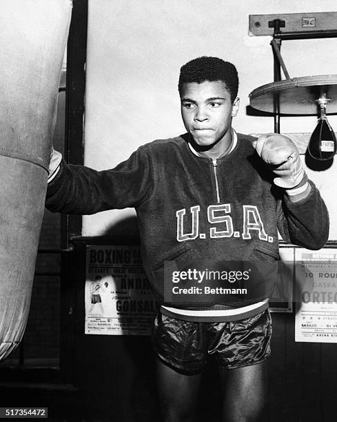 Muhammad Ali training