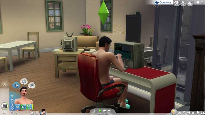 The Sims 4 gameplay