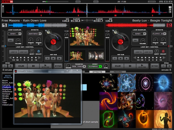 Virtual DJ screen shot