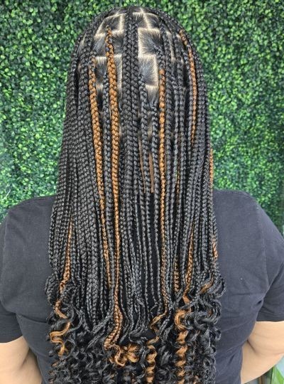 woman face hairstyle