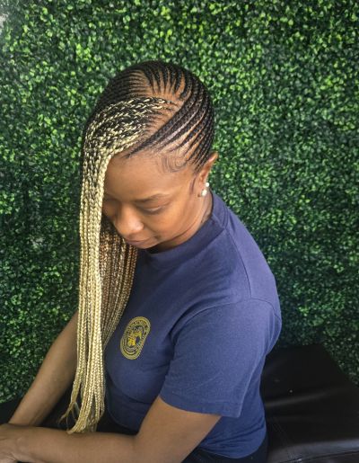 woman face hairstyle