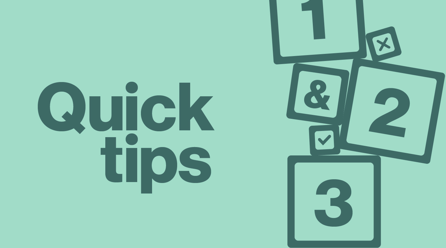 quicktips